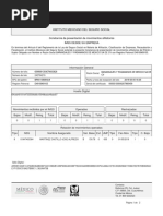 Formato Afil 06 IMSS: Ejemplo y Uso | PDF