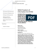NASA Freedom of Information Act (FOIA) - NASA PDF