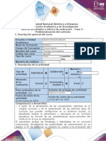 Guía de actividades y rúbrica de evaluación - Fase 3 - Problematización del currículo.docx