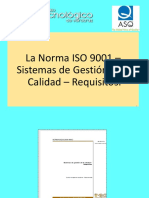 ISO 9001 Sistemas de Gestión de Calidad Requisitos