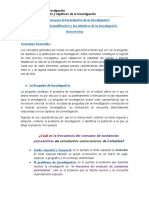 Pregunta Justificación y Objetivos - Guía Teórica