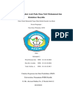 (Kelompok 2) Masyarakat Arab Pada Masa Nabi Muhammad Dan Khulafaur Rasyidin PDF