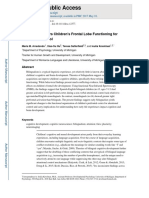 PAPER Bilingualism Alters Children's Frontal Lobe Functioning For Attentional Control