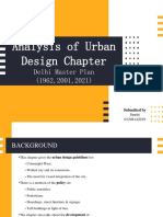 Analysis of Urban Design Chapter: Delhi Master Plan (1962,2001,2021)