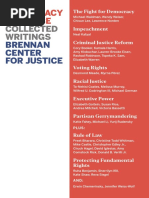 Democracy & Justice: Collected Writings 2019