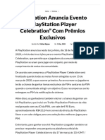 PlayStation anuncia evento PlayStation Player Celebration