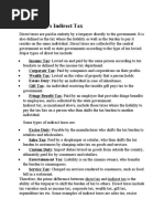 Direct Tax Vs Indirect Tax