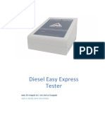 Diesel Easy Exrpress Tester инструкция по эксплуатации
