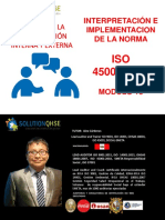 ISO 45001-Interpretacion e Implementacion-Modulo 13