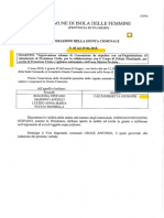 2018 29 GIUGNO GIUNTA N 86 ASSENTE CALTANISETTA MAGGIORE ANTONIO CROCE APPROVAZIONE CONVENZIONE PROTEZIONE CIVILE BRUNO FRANCO GUARDIA COSTIERA CSENTENZA CASSAZIONE.pdf