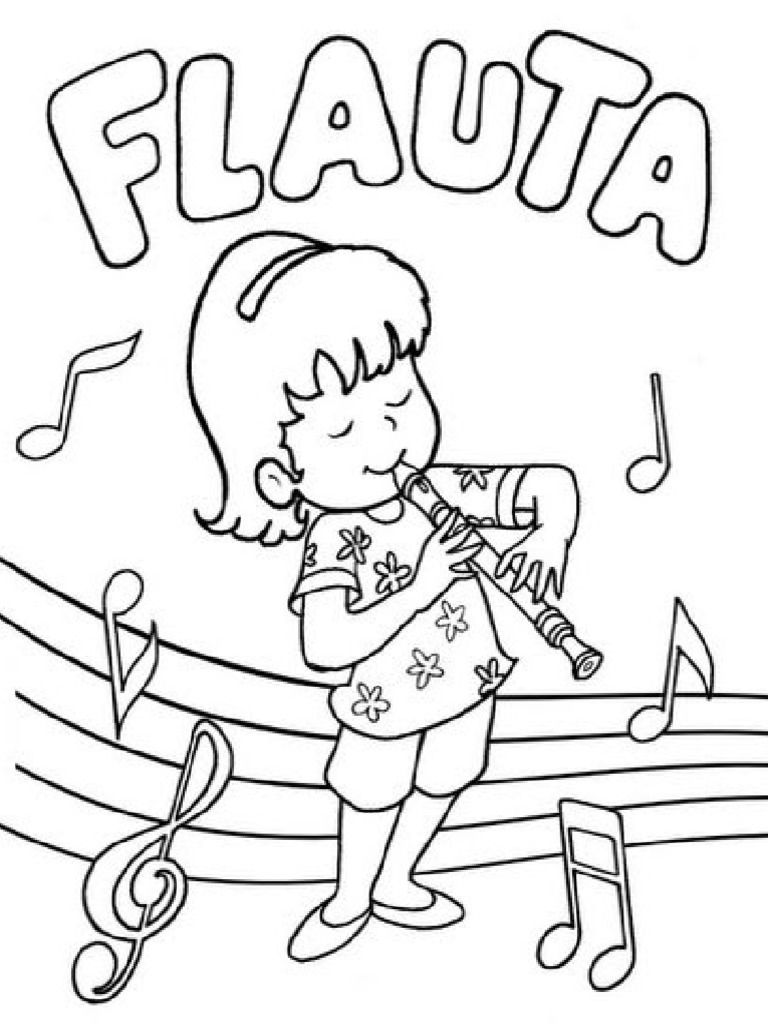 flauta-colorear-pdf