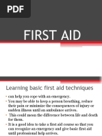 First Aid