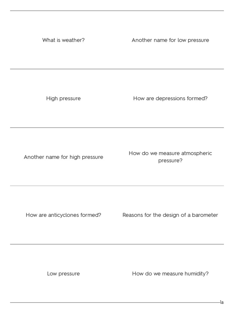 Weather Cambridge IGCSE Geography (9-1) | PDF | Rain | Precipitation