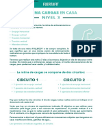 PDF FUERTAFIT - CARGAS CASA Nivel 3