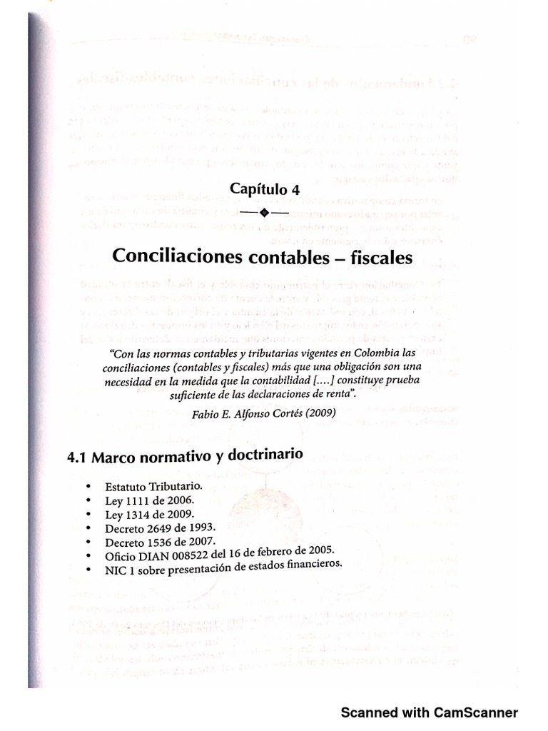 Conciliaciones Contables-Fiscales
