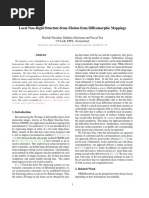 Local Non-Rigid Structure-from-Motion From Diffeomorphic Mappings