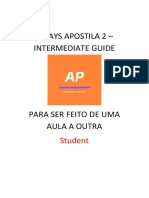 Essays Apostila 2 - Intermediate Guide: Student