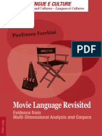 Movie Language Revisited: Lingue E Culture