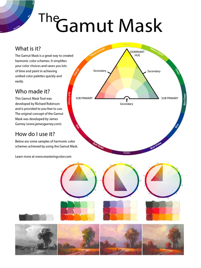 Gamut Mask PDF Color Artistic Techniques