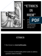 Ethics N HR 4