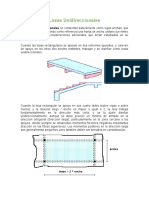 Diseño de losas unidireccionales