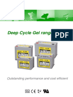 Deep Cycle Gel Range