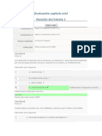 Evaluación capítulo seis