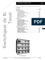 Switchgear de Baja Tensión