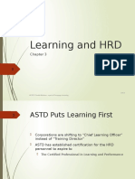 Learning and HRD: CH-3 © 2012 South-Western, A Part of Cengage Learning