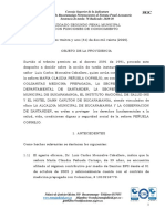 Sentencia de Tutela Maria Claudia Penţuela 31 Marzo Sanitas y Otros Coronavirus PDF