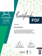 certificado revisor sinaferm 2019