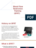 Blood Flow Restriction Training