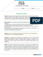 EL MUNDO Y SU GENTE COMPRENSION LECTORA  4° BASICO