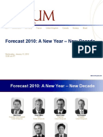 January M&A Flash Report - Forecast 2010
