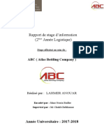 Rapport Stage ABC