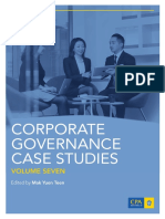 Corporate Governance Case Studies: Volume Seven