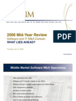2008 Software/IT M&A Review