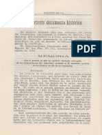 Primer Mensaje del Mariscal Antonio José de Sucre, 6 de agosto de 1825