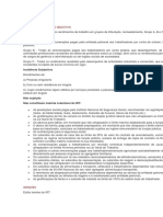 Resumo do CIRT sobre incidência, isenções, liquidação e pagamento do IRT