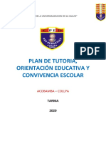 Plan de TUTORIA-2020