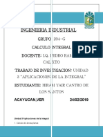 CALCULO INTEGRAL Unidad III