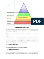 La Pirámide de Maslow