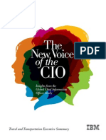 The New Voice of The CIO: Travel, Transportation and The CIO Role