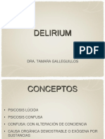 Delirium: conceptos clave