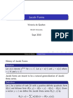 Formas Jacobi Modulares PDF