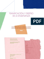 Planificacion y Diseño de La Enseñanza