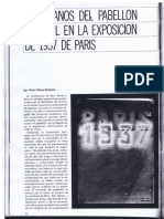Los Planos Del Pabellón Español en La Exposición de 1937 de París