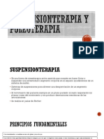 Suspensionterapia y Poleoterapia
