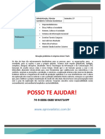 PR ADM e CCO 1 Semestre Situação-problema a Empresa Green Trash