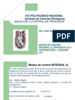 Presentacion 9. - Modo de Control Integral y Derivativo PDF